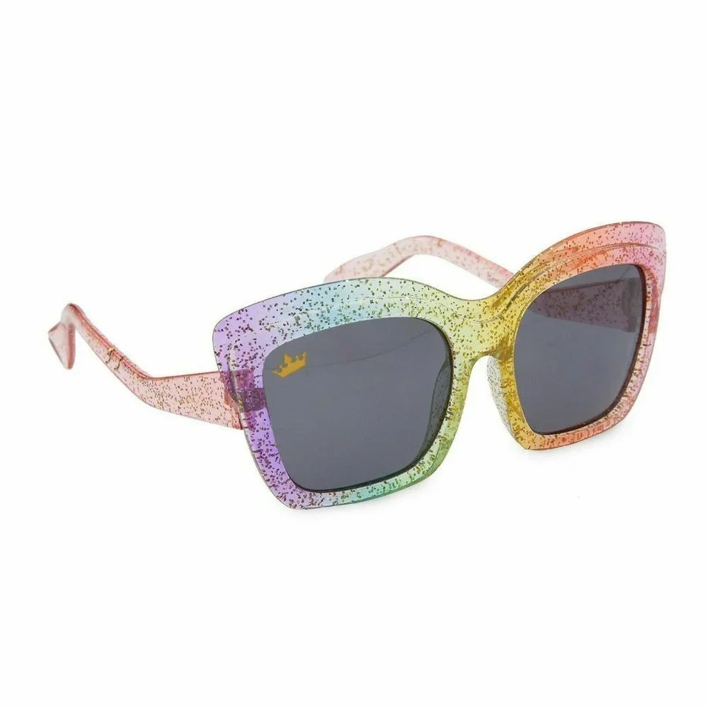 Disney Store Princess Sunglasses Rainbow Glitter